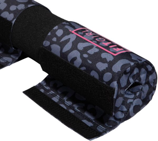 FITGIRL - Squat Pad and Hip Thrust Pad for Leg Day, Barbell Pad Stays in Place Secure, Thick Cushion for Comfortable Squats Lunges Glute Bridges, Olympic Bar and Smith Machine - Image 3