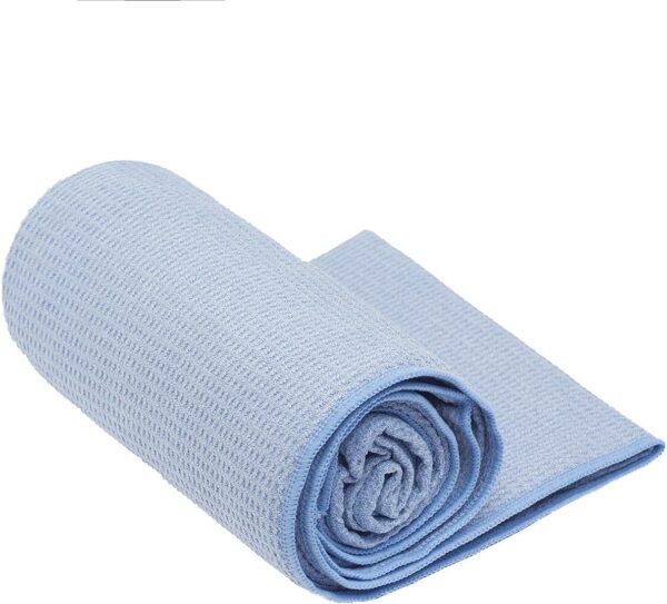 Shandali Hot Yoga Towel - Stickyfiber Yoga Towel - Mat-Sized, Microfiber, Super Absorbent, Anti-Slip, Injury Free, 24" x 72" - Best Bikram Yoga Towel - Exercise, Fitness, Pilates, and Yoga Gear - Image 2
