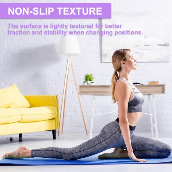 Funtery 16 Pcs Thick Yoga Mat Bulk, 68'' x 24'' x 3mm Exercise Workout Mat Non Slip Fitness Yoga Pad for Women Gym Home Yoga Pilates, Easy to Clean, Durable - Image 6
