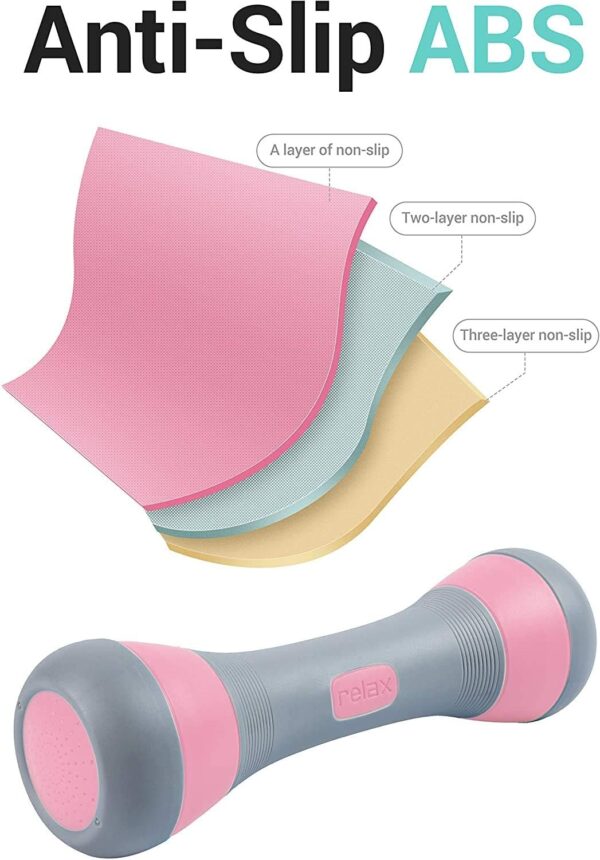 Nice C Adjustable Dumbbells Weights, Neoprene All-in-1 Options, Non-Slip, All-Purpose, Home, Gym, Office - Image 6