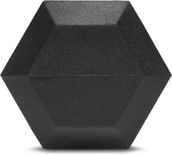 Amazon Basics Rubber Hex Dumbbell Hand Weight - Image 5
