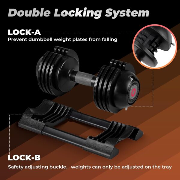 Adjustable Dumbbell Set - Image 5