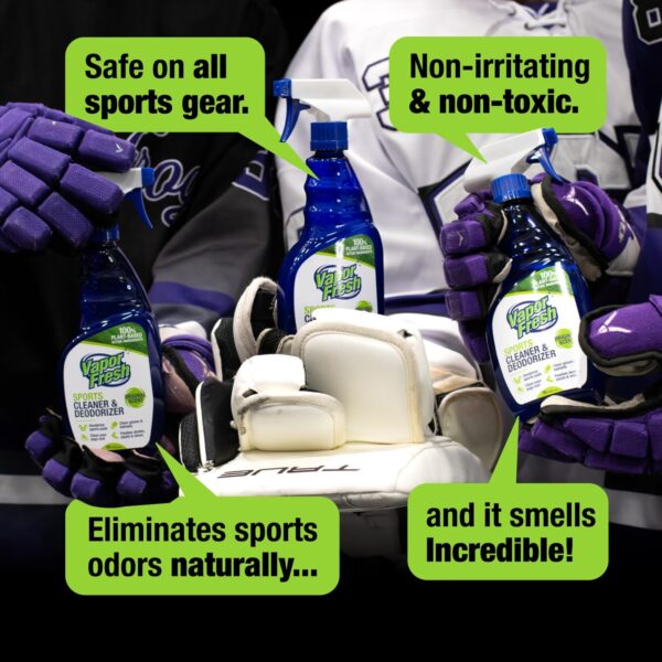 Sports Cleaner and Deodorizer - Sports Gear Odor Eliminator, Boxing Glove Deodorizer, Gym Equipment Spray, Natural and Plant Based, 16 Fl Oz (1-Pack) - Image 6