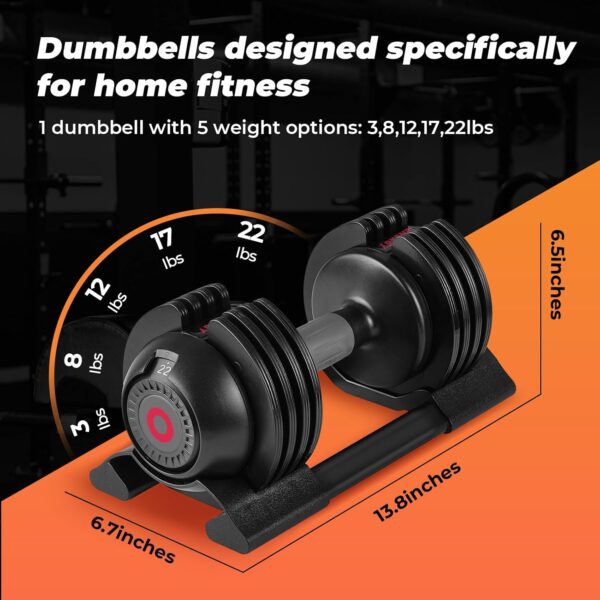 Adjustable Dumbbell Set - Image 3