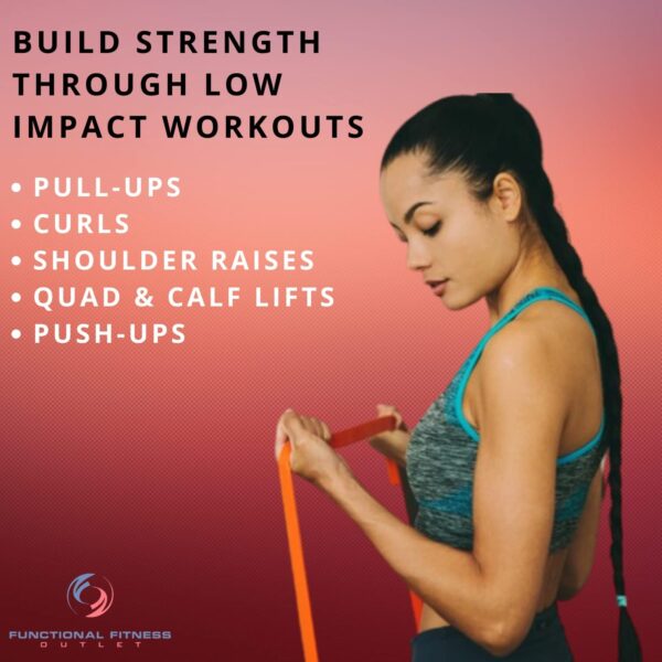 Pull Up Assist Bands Set by Functional Fitness. Heavy Duty Resistance and Assistance Training Band - Image 4