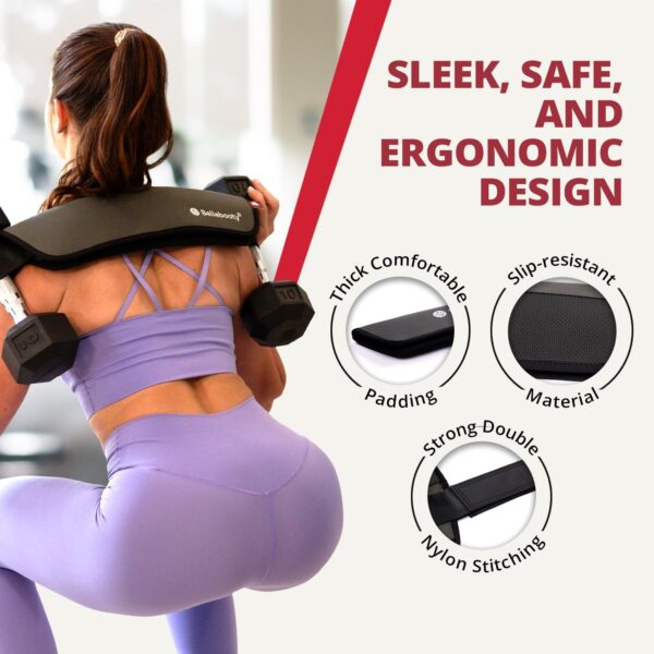 OG Belt - Bellabooty Exercise Hip Thrust Belt – For Dumbbells, Kettlebells, and Plates – Slip-Resistant Padding for Hip Protection – Perfect for Gym, Home, and On-the-Go Workouts - Image 3