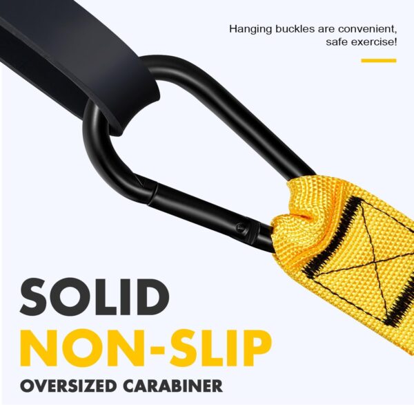 Resistance Bands, Heavy Duty Pull Up Resistance Band with Door Anchor, Handles, Exercise Bands for Working Out Men&Women, Ideal for Pull Up, Muscle Training, Physical Therapy, and Home Workouts - Image 5