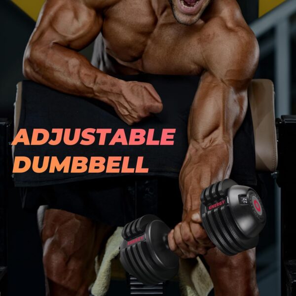 Adjustable Dumbbell Set - Image 7