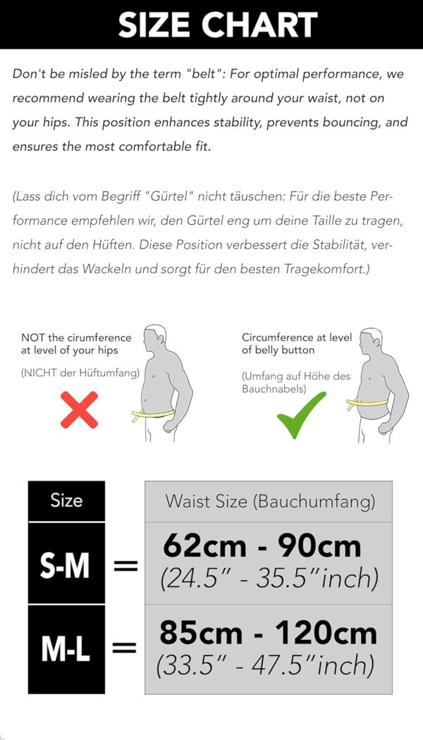 Fitgriff® Running Belt for Men & Women - Secure Jogging Pouch for Phone, Keys & Essentials - For All Cell Phones - Image 5