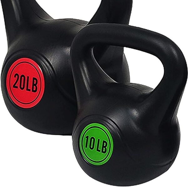 BalanceFrom Wide Grip Kettlebell Exercise Fitness Weight Set, Multiple Sizes - Image 8