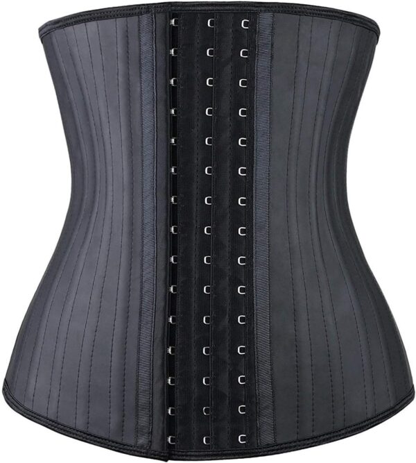 YIANNA Waist Trainer for Women Latex Underbust Waist Cincher Corset Sport Girdle Hourglass Body Shaper