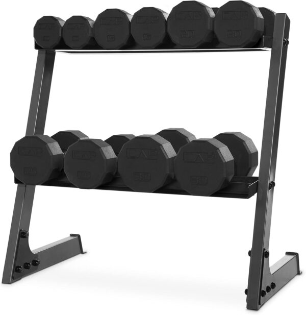 CAP Barbell Coated Hex Dumbbell Weight | Multiple Options - Image 8