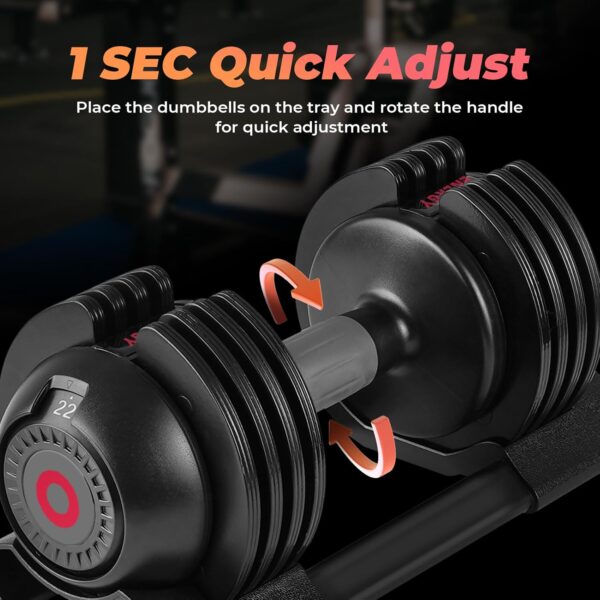 Adjustable Dumbbell Set - Image 4