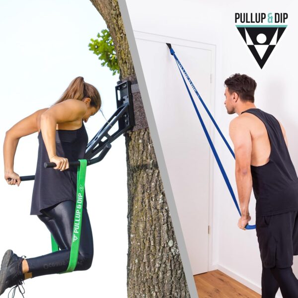 Pull Up Assistance Bands - Pullup & Dip Resistance Bands for Pull Up Assist, Resistance Band, Heavy Duty Resistance Bands, Inlcudes Exercise Ebook with 35 Exercises in Pull up Bands Assistance Bands - Image 6