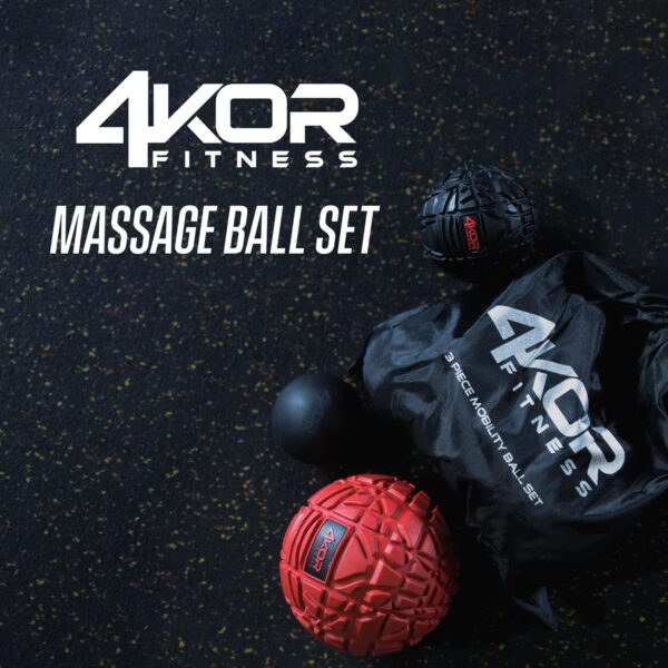 4KOR Massage Balls for Physical Therapy - Trigger Point Balls - Muscle Relief for Back, Neck, Shoulder, Foot Pain - Fitness Massage Balls - Mobility Balls for Deep Tissue Myofascial Release - Image 9