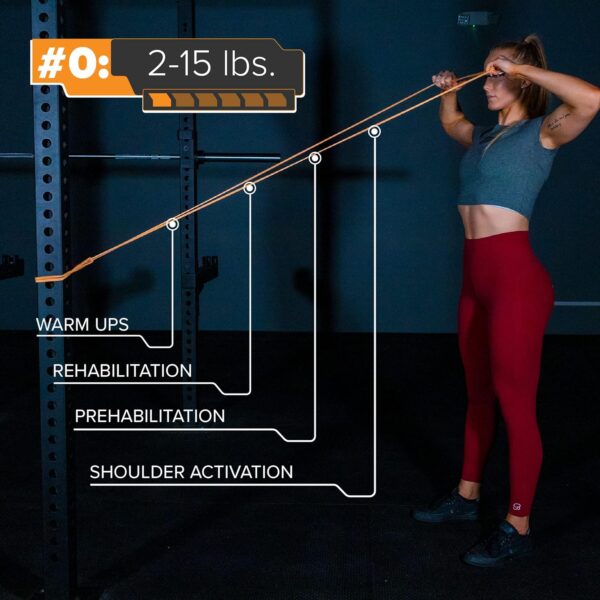 Serious Steel 41" Assisted Pull-up Band, Heavy Duty Resistance Band Sets, Stretching, Powerlifting, Resistance Training and Pull Up Assistance Bands - Image 2