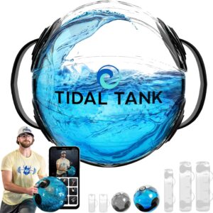 Sphere Mini - Heavy Bag Aqua Ball, Water Weight - Sandbag Weight Set for Home Gym, Adjustable Sand Bags Weights Workout - Portable Exercise Fitness Equipment - Workout Videos