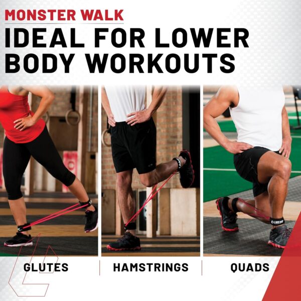 Lifeline Monster Walk - Lower Body Resistance Bands, Ankle Cuffs - Image 6