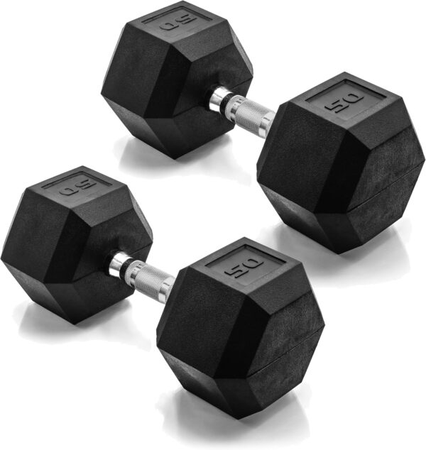 CAP Barbell Coated Dumbbell Weight | Multiple Options Pairs & Sets