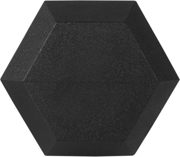Signature Fitness Colored Rubber Encased Hex Dumbbell, Pairs or Sets, Multiple Packages - Image 5
