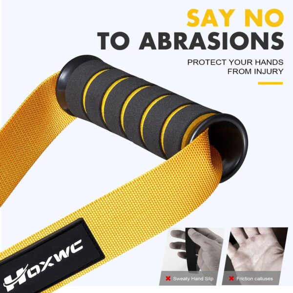Resistance Bands, Heavy Duty Pull Up Resistance Band with Door Anchor, Handles, Exercise Bands for Working Out Men&Women, Ideal for Pull Up, Muscle Training, Physical Therapy, and Home Workouts - Image 6