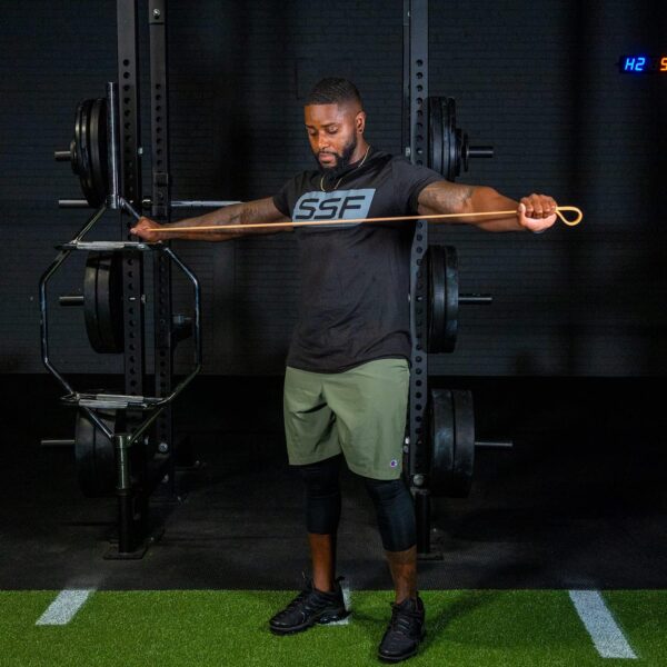 Serious Steel Fitness 32" Resistance Training Bands (Portable Exercise Band System Training Bands- Great for Individuals Under 5'10") - Image 4