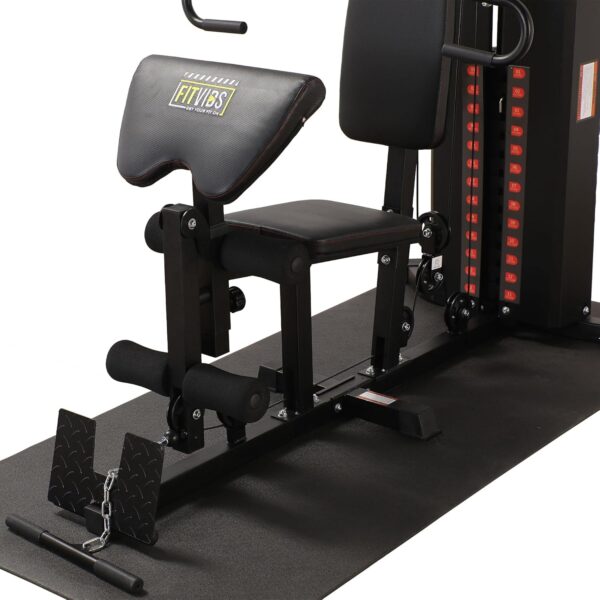 BalanceFrom Multifunctional Home Gym Workout Station with 160LBS Weight, Comes with Floor Mat Stack, Comes with Floor Mat - Image 3