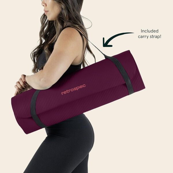 Retrospec Solana 1 inch Yoga Mat - Image 7