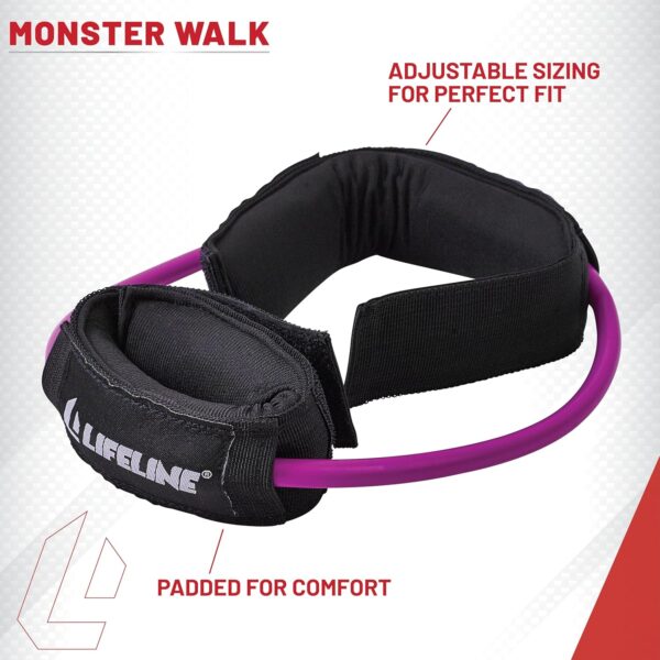 Lifeline Monster Walk - Lower Body Resistance Bands, Ankle Cuffs - Image 4