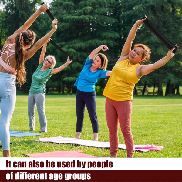 Deekin 20 Pcs Resistance Bands Resistance Loop Exercise Bands Exercise Equipment Elastic Band for Women and Men Home Fitness, Gym, Yoga - Image 5