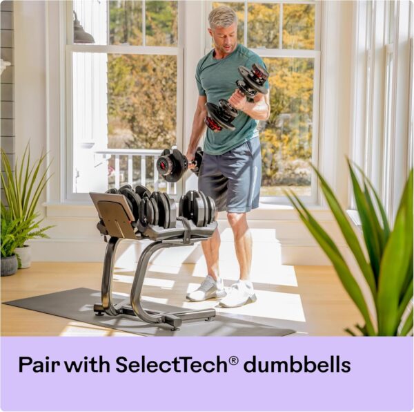 BowFlex SelectTech Stand with Media Rack - Image 3