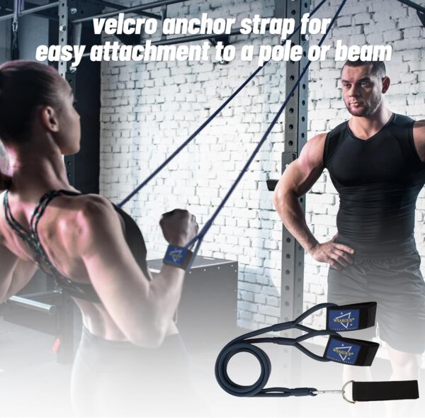 Baseball Band, Resistance Band for Baseball Player and Softball Pitchers, Baseball Pitching Trainer and Arm Trainer for Throwing Training, Baseball Training Equipment - Image 5