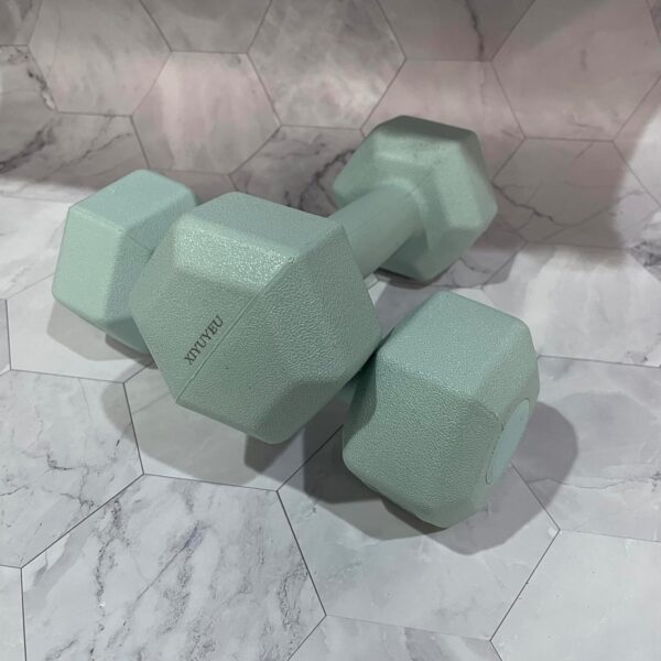 Dumb-bells, Workout Dumbbell Hand Weight, Alloy Steel Hexagon Dumbbell - Image 2