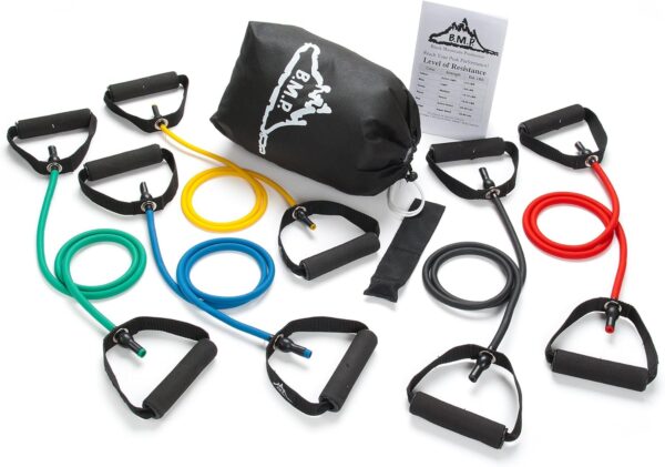 Black Mountain Products Resistance Band Set (Five Bands Included)