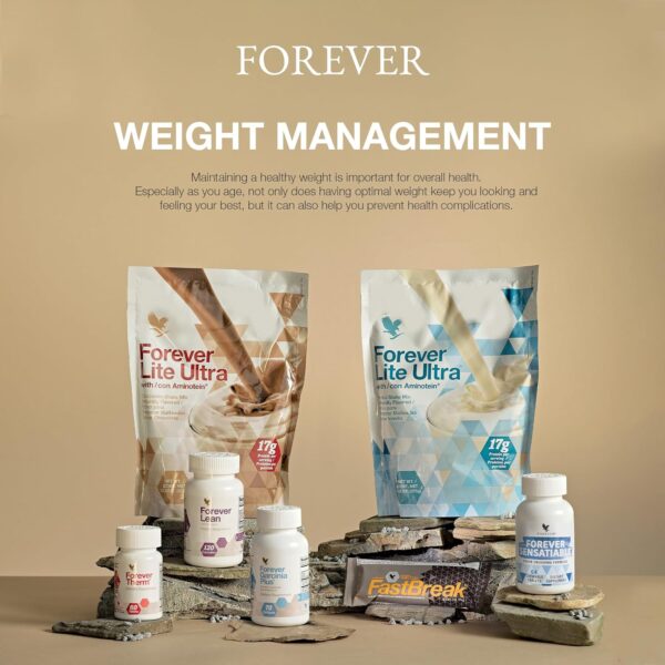 Forever Living - Forever Lite Ultra Vanilla Protein Shake Mix with Aminotein - Low Carb Drink for Lean Muscle Mass & Weight Management - 13.2 oz - Image 6