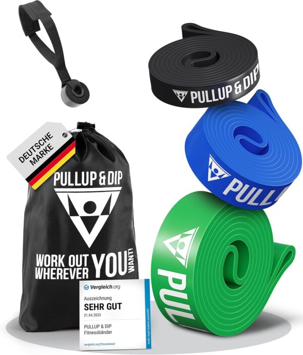 Pull Up Assistance Bands - Pullup & Dip Resistance Bands for Pull Up Assist, Resistance Band, Heavy Duty Resistance Bands, Inlcudes Exercise Ebook with 35 Exercises in Pull up Bands Assistance Bands - Image 8