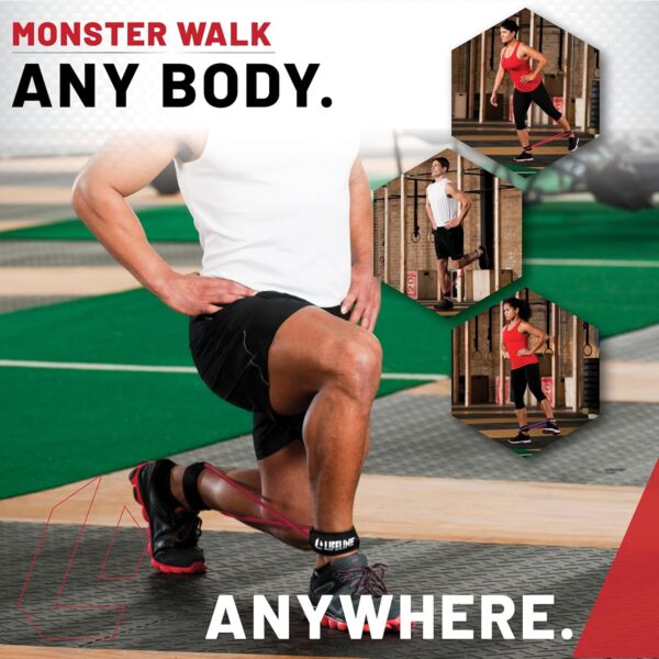 Lifeline Monster Walk - Lower Body Resistance Bands, Ankle Cuffs - Image 2