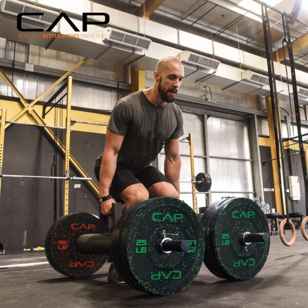 CAP Barbell Rubber Olympic Bumper Plate | Multiple Options/Colors - Image 6