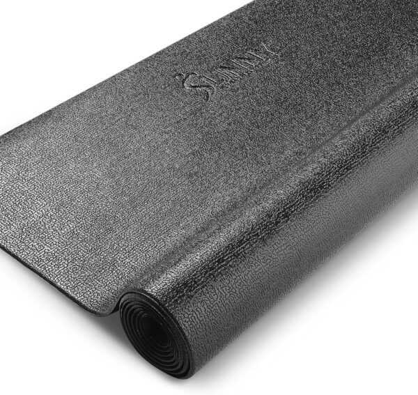 Sunny Health & Fitness Non-Slip Home Gym Mat – Workout Floor Protection Foam Pad for Treadmill, Bike, Elliptical, Yoga and Exercise Equipment – Available in Multiple Size Options