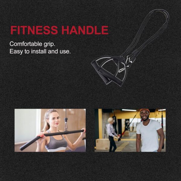 VOSAREA 1 Pair of Stepper Resistance Bands Fitness Pull Ropes Fitness Resistance Belts - Image 4