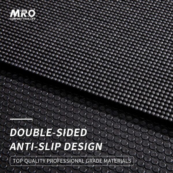 MRO Extra Large Yoga Mat, 12'x6'/9'x6'/7'x5'/6'x4' (9MM) Extra Wide and Thick Exercise Mats for Home Gym Workout, Non-Slip, Soft for Women and Men Fitness, Ideal for Barefoot Yoga, Pilates, stretching - Image 6