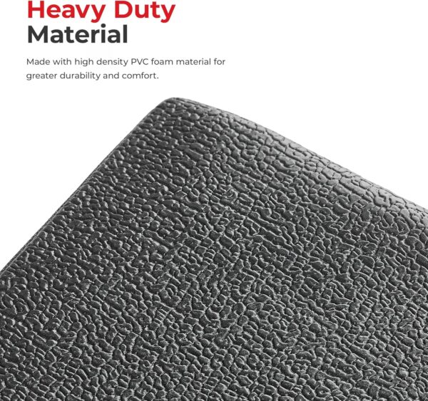 Sunny Health & Fitness Non-Slip Home Gym Mat – Workout Floor Protection Foam Pad for Treadmill, Bike, Elliptical, Yoga and Exercise Equipment – Available in Multiple Size Options - Image 3