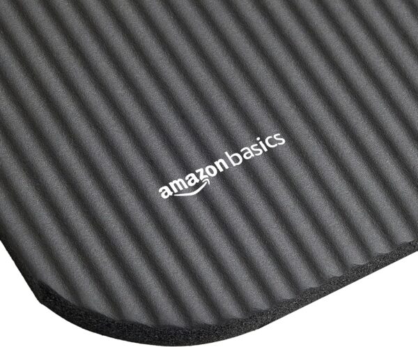 Amazon Basics 1/2 Inch Extra Thick Exercise Yoga Mat with Carrying Strap - Image 5