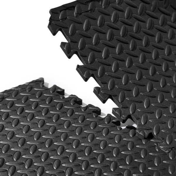 Sunny Health & Fitness Non-Slip Home Gym Mat – Workout Floor Protection Foam Pad for Treadmill, Bike, Elliptical, Yoga and Exercise Equipment – Available in Multiple Size Options - Image 6