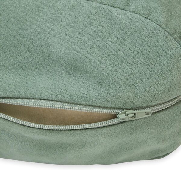 Gaiam Yoga Bolster - Long, Rectangular Meditation Pillow - Supportive Cushion for Restorative Yoga and Sitting on the Floor - Built-In Carrying Handle - Machine Washable Cover' - Image 4