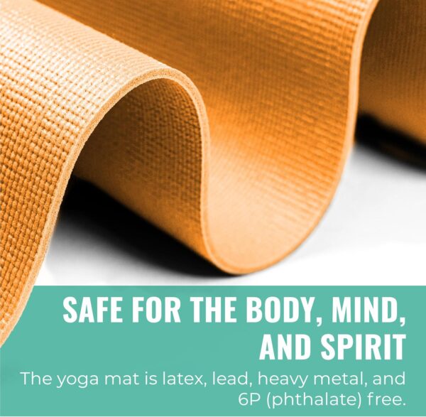 16-Pack Value Yoga Mat, 68" x 24" Non Slip Exercise Mat, 3.5mm Thick Gym Mat, Bulk Non Toxic Yoga Mats for Schools and Studios - Image 4