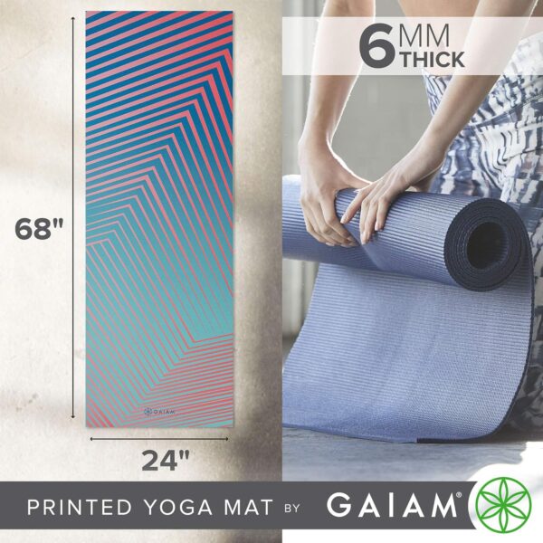 Gaiam Gaiam Yoga Mat Premium Print - Image 3