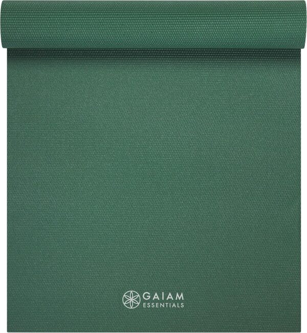 Gaiam Essentials Premium Yoga Mat with Yoga Mat Carrier Sling (72"L x 24"W x 1/4 Inch Thick) - Image 10