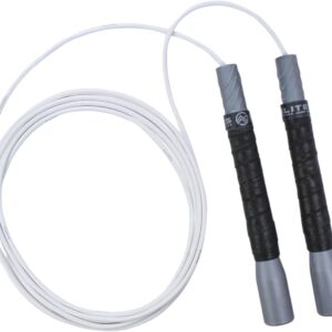 Fit Plus Pro Freestyle PVC Jump Rope for Tricks - Unbreakable 8" Long Handles with Non-Slip Grip Tape - Premium Adult Jump Ropes for Fitness - Lightweight Cardio Boxing Skipping Jump Rope