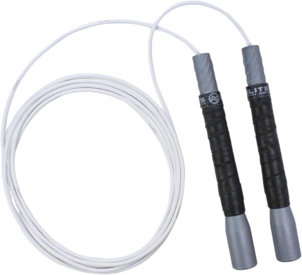 Fit Plus Pro Freestyle PVC Jump Rope for Tricks - Unbreakable 8" Long Handles with Non-Slip Grip Tape - Premium Adult Jump Ropes for Fitness - Lightweight Cardio Boxing Skipping Jump Rope